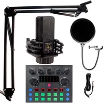Microfone Autne Htlca LGT 240 - XLR - Condensador Cardioide - Preto