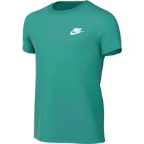 Camiseta Nike Infantil Masculino Sportswear Tee Emb Futura s Verde - AR5254361