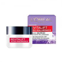 Creme Facial L'Oreal Revitalift com Acido Hialuronico SPF+20 Dia 50ML