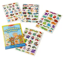 Meus Primeiros Tatuagens Temporárias 100 Tatuagens ??para Crianças Melissa & Doug