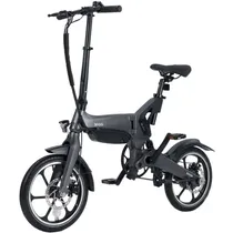 Bicicleta Eletrica e-Bike Joog P2 com Rodas de 16" / Autonomia Até 30KM / 250W / 36V - 7.8AH - Cinza Escuro