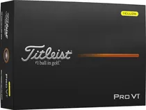 Bola de Golfe Titleist Pro V1 - Amarelo (12 Unidades)
