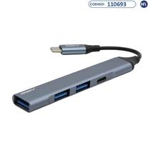 Adaptador Ansty UA-05 / Hub 4 Em 1 - Multifuncional USB-C