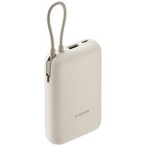 Carregador Portatil USB-C Xiaomi P15ZM 10000MAH 3SAIDA Beige