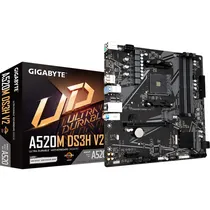 Placa Mãe Gigabyte A520M DS3H V2 AM4 DDR4 Micro ATX
