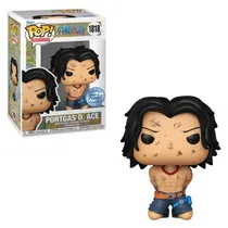 Funko Pop One Piece 4 Portgas D.Ace Execution c/Acrilico *Ex* 1818