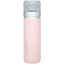 Garrafa Térmica Stanley Go Quick Flip Bottle de 709 ML - Rose Quartz
