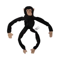 Juguete para Mascotas Pawise 15080 Peluche de Mono 50CM Negro