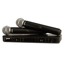 Microfone Shure BLX288/SM58 -J10