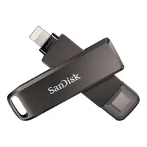 Pendrive Sandisk Ixpand Flash Drive Luxe 256GB USB-C/USB 3.0 - SDIX70N-256G-GN6NE