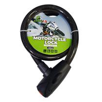 Cadeado de Seguranca para Motocicleta / Bicicleta High Quality 20352 / 100CM - Preto