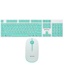 Tec/Mouse FTX FTXGK600 Wireless Espanhol Bran/Verd