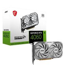 Placa de Vídeo 8GB Exp. GF-RTX4060 MSI Ventus 2X Oc White 912-V516-030