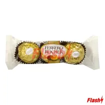 Bombom Ferrero Rocher com 03 Unidades