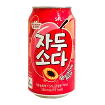 Refrigerante Coreano Sparkling Ameixa Lata 350ML