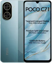 Smartphone Xiaomi Poco C71 Lte Dual Sim 6.88" 4GB/128GB Blue