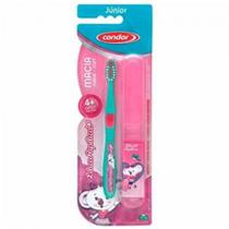 Escova de Dente Condor Junior com Estojo Lilica