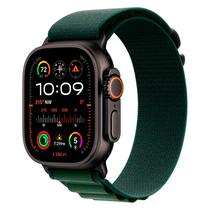 Apple Watch Ultra 2 MX4R3LW/A Celular + GPS Caixa Titanio 49MM Preto - Loop Alpine Verde