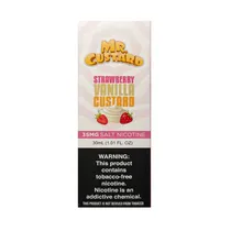 Esencia MR. Freeze Nic Salt Strawberry Vanilla Custard 35MG 30ML