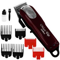 Maquina de Cortar Cabelo Prosper Magic Clip P-1902 / 10W / Recarregavel - Vinho/Preto