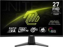 Monitor MSI 27" Mag 27C6F Full HD Curvo 0.5MS/180HZ DP/HDMI Preto