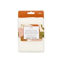 Spa Solutions Exfoliating Bath Sponge - Cream