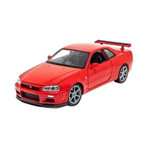 Auto de Colección Welly Nissan Skyline GT-R R34 24108 Surtido 1 Pieza