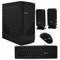 Kit Satellite K761 Gabinete + Speaker + Mouse + Teclado (Espanhol) - Preto