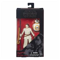 Boneco Hasbro Star Wars B3836 Rey Jakku & BB-8 15CM