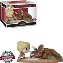 Funko Pop Jurassic Park *Moments* DR.Sattler W/Triceratops *Ex* 1198