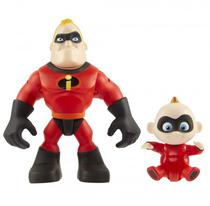 Boneco Jakks Disney Incredibles 2 MR.Incredible /Jack-Jack 76721