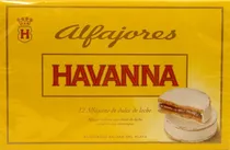 Chocolate Havanna Alfajor Doce de Leite 12UNI. 564GR.