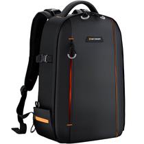 Mochila para Camera K&F KF13.140 Impermeavel - Preto/Laranja 18L