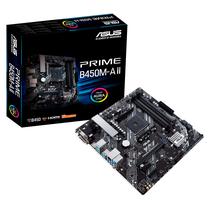 Placa Mae Asus Prime B450M-A II Socket AM4 Chipset AMD B450 DRR4 Micro ATX