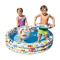 Piscina Intex 59469 Inflable Tres Aros de Peces 1.32X0.28M / 200L para Ninos