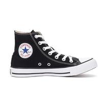 Tenis All Star Converse Chuck Taylor Cano Alto Unisex Algodao Preto CT00040002