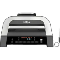 Grelhador/Fritadeira Elétrica Ninja Foodi DG551 Smart XL 6 Em 1 1760 W - Inox/Cinza Escuro