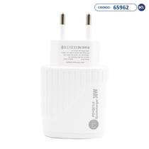 Adaptador de Tomada PD-70 USB/USB-C 38 Watts - Branco