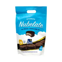 Mini Alfajor Punta Ballena Nubelate Crema Americana 18 Unidades