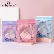 Ruby Face Set de Vincha Y41519 3PCS Celeste