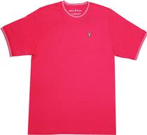 Outlet Camiseta Psycho Bunny B6U137B200 Masculina - Rosa