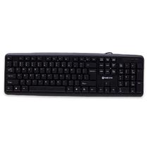 Teclado com Fio Mox MO-K350 USB-A / Ingles - Preto