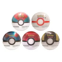 Cards Pokemon TCG Poke Ball Tin 13315 6PACK