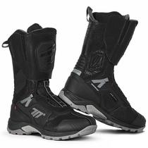 Bota para Motociclista Seventy Degrees Stelvio Alta SD-BA6 - Tamanho 41 - Black/Gray