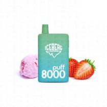 Iceberg 8000 Puffs Strawberry Ice Cream