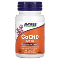 Now COQ10 100MG 50 Cápsulas