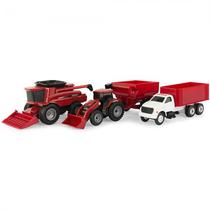 Trator Ertl Case Ih Everyday Play - Farm Set 47004 - Escala 1/64