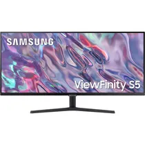 Monitor Samsung Viewfinity S5 34" HRM Flat Ultra-WQHD 100HZ HDR10 DP/2 HDMI AMD Freesync - LS34C502GANXZA