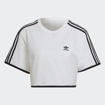 Camiseta Deportivo Femenino Adidas Cropped Tee Mangas Cortas