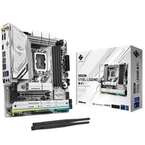 Placa Mãe Asrock B860M Steel Legend Wifi LGA 1851 DDR5